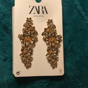 Zara clip on earrings